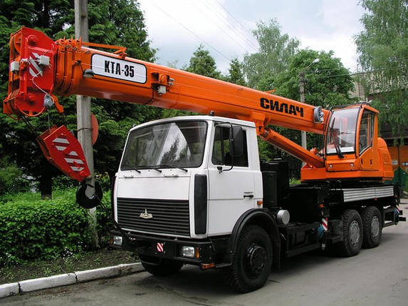 Автокран КТА-35 «СИЛАЧ» на шасі МАЗ, фото 2