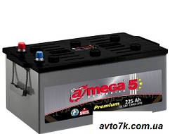 Вантажний акумулятор A-MEGA Premium Ємність 225 (Ah) (Амега 225 Ампер) на Фуру Трактро Тягач