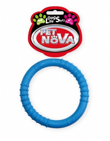 Іграшка для собак Кільце Ringo Pet Nova 9.5 см синій