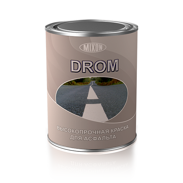Краска для асфальта Mixon Drom. Белая. 0,75 л: продажа, цена в Одесской ...