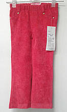Штани дівч Luxik 104 вільвєт корал