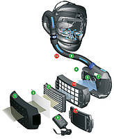3M 834005 Резиновый воздушный шланг для ADFLO (без QRS) для масок Speedglas серии 9002
