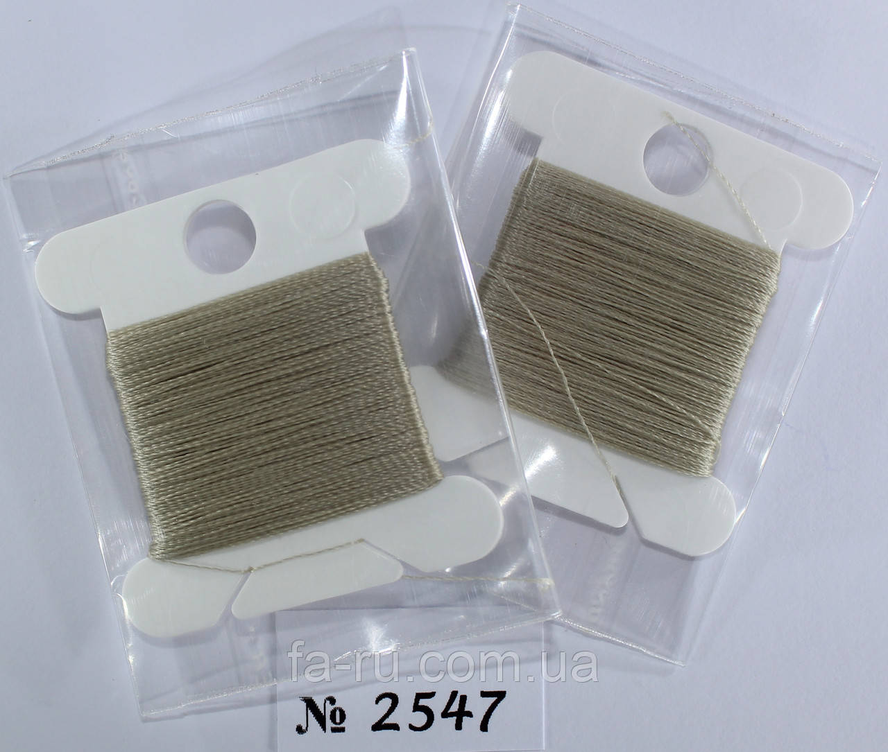 Нитка для бісеру TYTAN 100 No2547. Лляною 30 м, фото 1