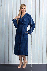 Бамбуковий довгий жіночий халат з поясом L&L dl TRACY XXL