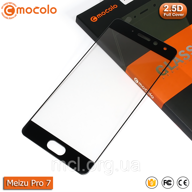 Захисне скло Mocolo Meizu Pro 7 Full Cover (Black)