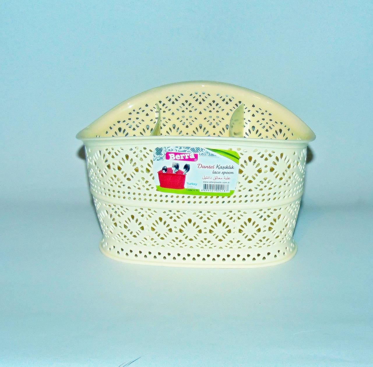 Підставка для приладів ажурна овальна, фото 1