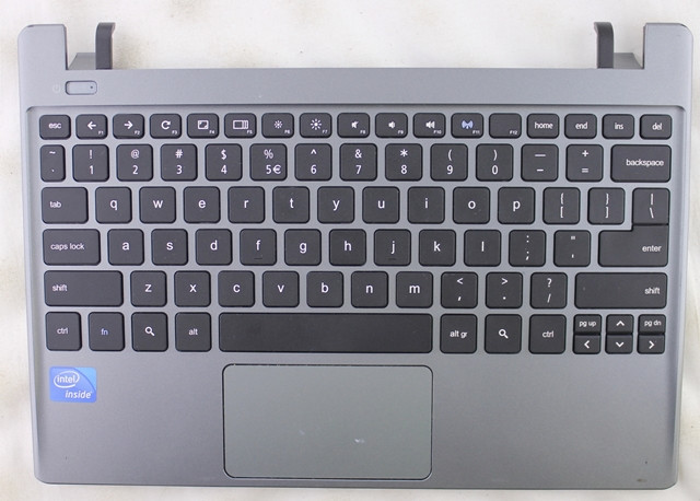 Верхня кришка з тачпадом і клавіатурою AP0RO000370 для Acer Chromebook C710 KPI34023