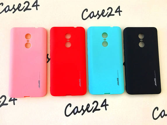 TPU чохол Smitt накладка бампер для Xiaomi RedMi Note 4X (5 кольорів), фото 2