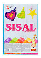 Набір сизалі блакитного кольору, 20*30 см, 741415