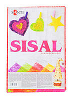 Набір сизалі червоного кольору, 20*30 см, 741419