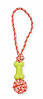 Іграшка для собак Кісточка на мотузці Pet Nova 40 см жовтий, фото 2