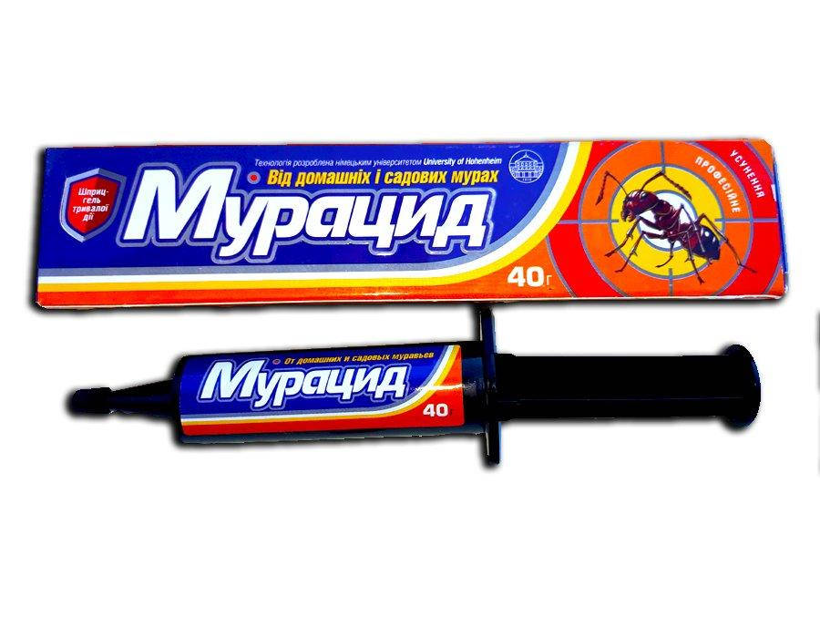 

Шприц Гель Мурацид, от Муравьев, 40 мл