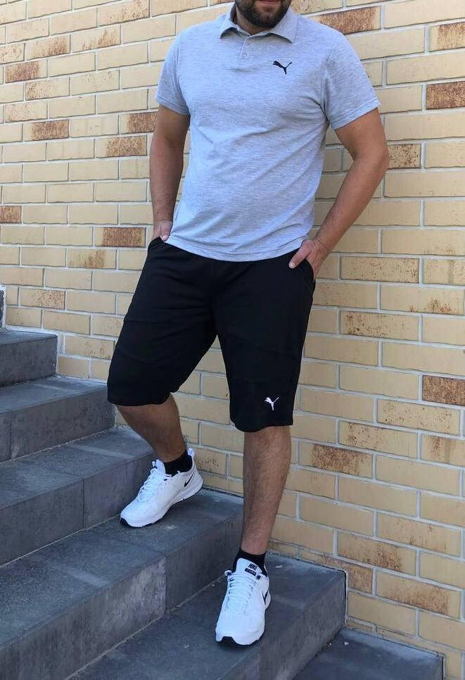 

Летние комплекты шорты и футболка Puma Пума. Шорты и футболка