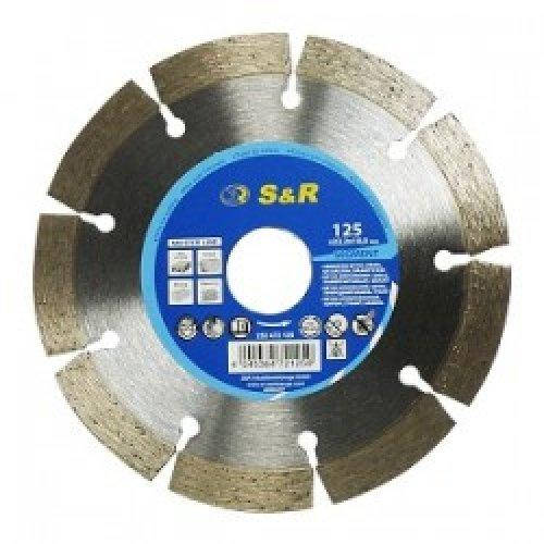 

Диск алмазный сегментный S&R Meister 125x22,2 252472125