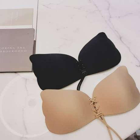 

Бюстгальтер-невидимка Invisible Bra (черый, бежевый) С
