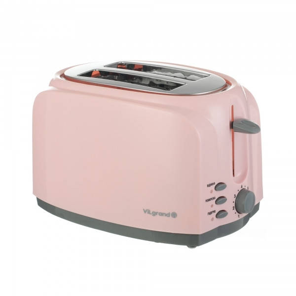 

Тостер VILGRAND VT-0727 (Pink)