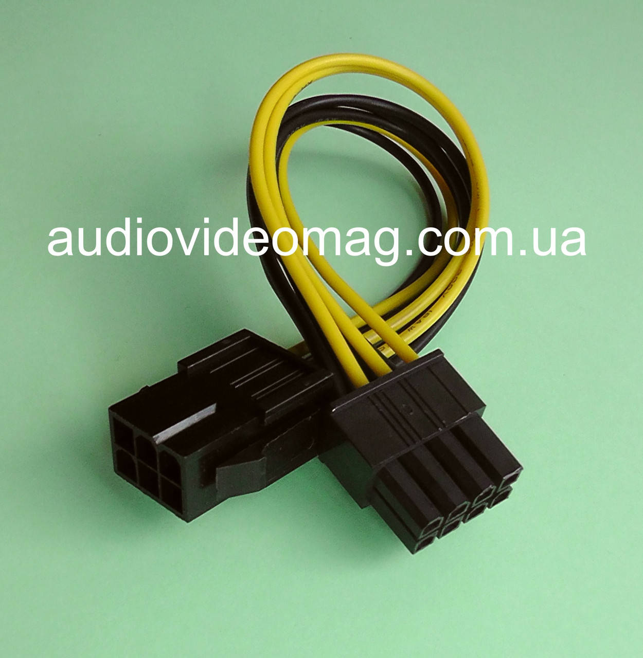 

Кабель-переходник с 6 pin на 8 pin для видеокарты
