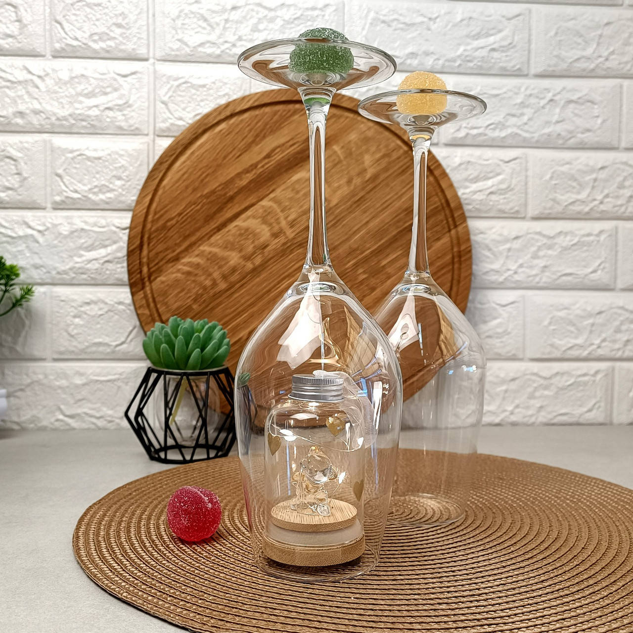 

Набор больших стеклянных бокалов для вина Luminarc "Бордо" 4 шт 580 мл, Прозрачный