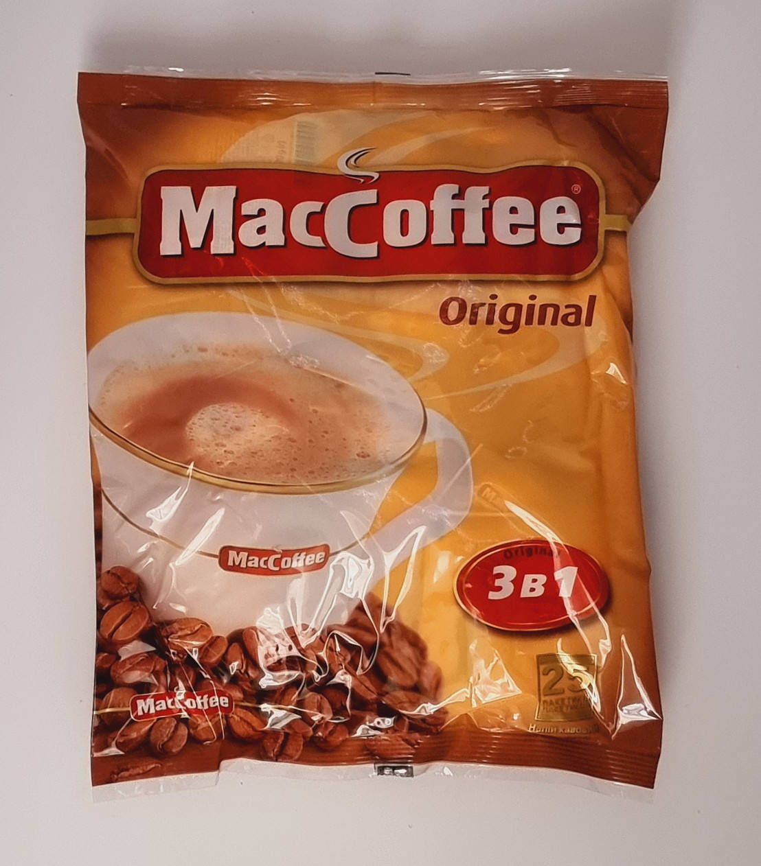 

Кофе "MacCoffee" Маккофе 3в1 Original 25 шт