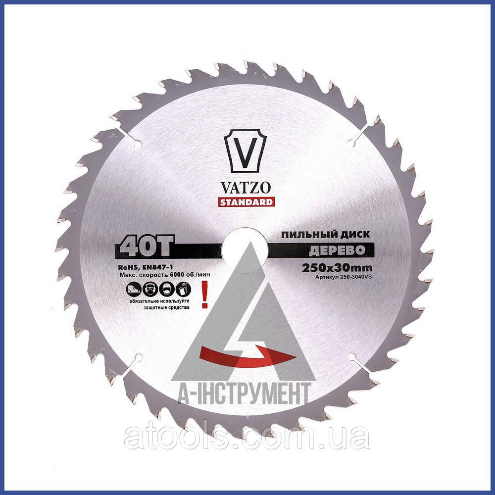 

Пильный диск по дереву VATZO 216x30x24z