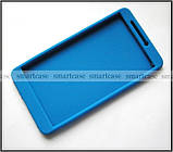Протиударний чохол для Lenovo Tab 3 plus 7703x синій силіконовий бампер, фото 2