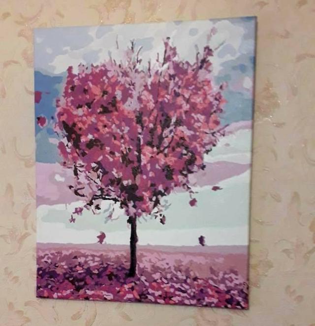 Нарисованная картина Марипоса Дерево любви MR-Q1218
