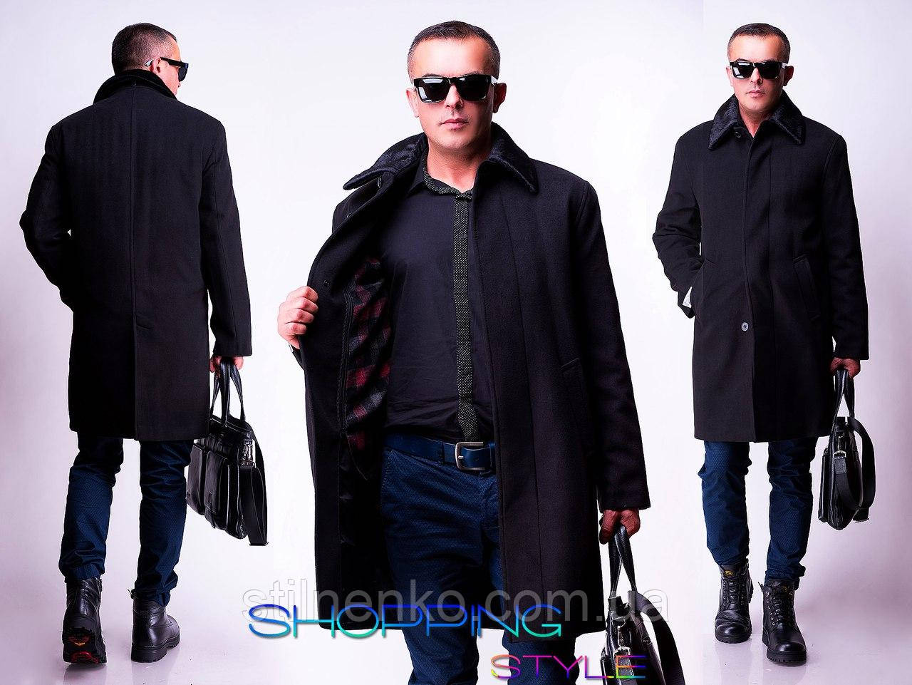 Мужское пальто,кашемир,утеплитель симплекс - фото 1 - id-p603511795