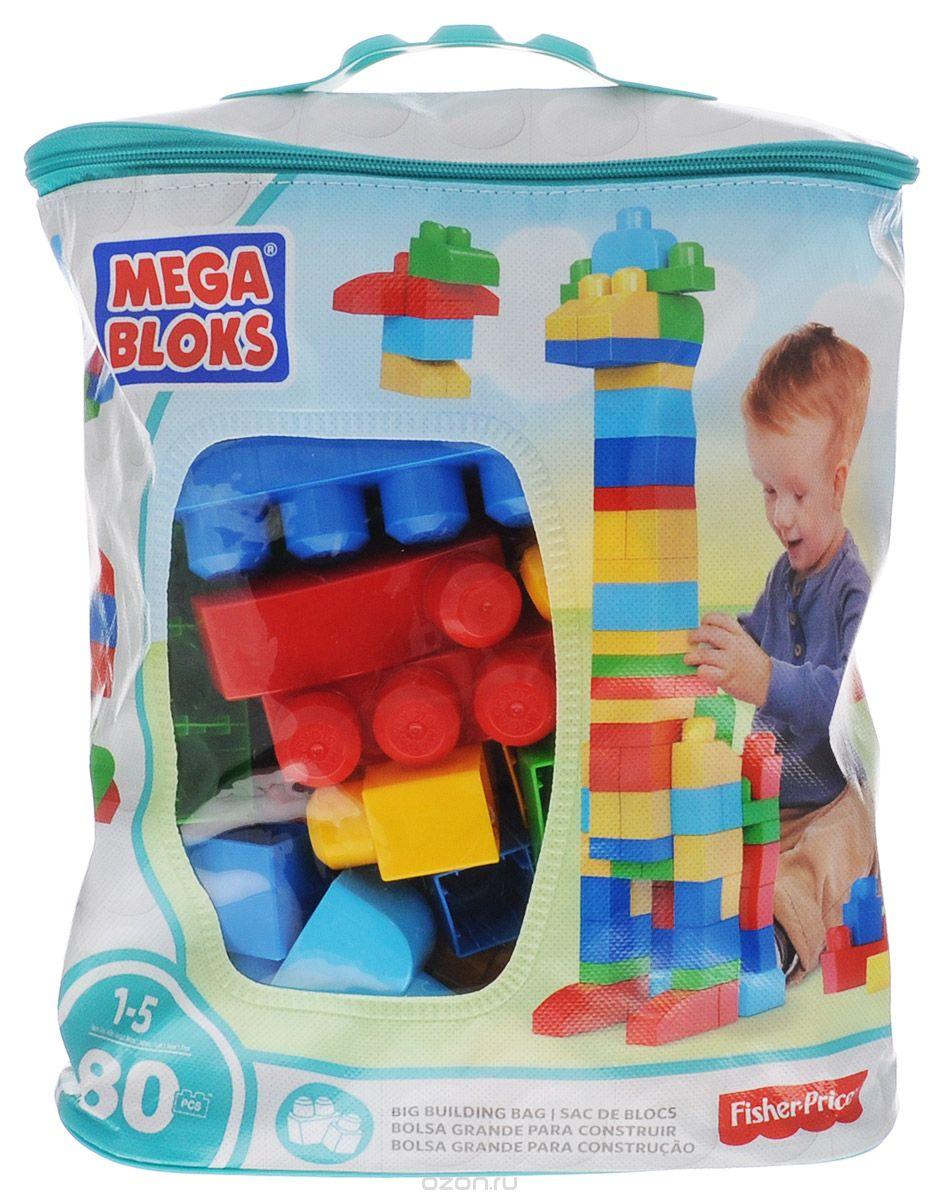 Mega Bloks First Builders Конструктор мегаблокс блок 80дет DCH63