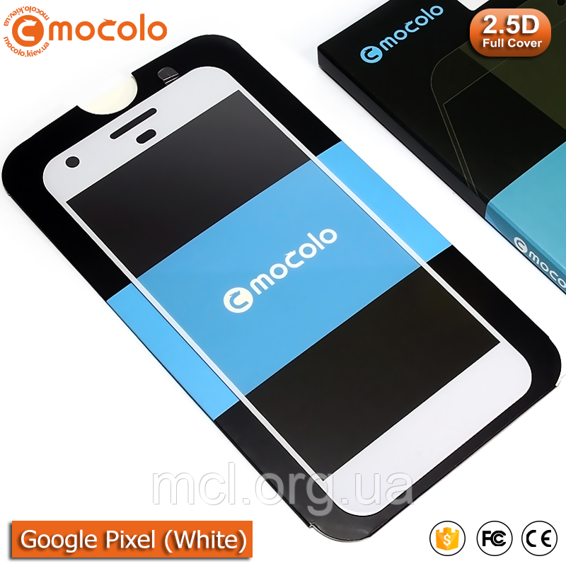 Захисне скло Mocolo Google Pixel (White)