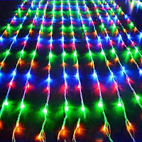 Гірлянда Водоспад 3Х1,5 м, 320 різнокольорова LED, прозорий провід