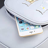 Рюкзак для дівчаток, дівчат Три кота з еко шкіри (рожевий), фото 7