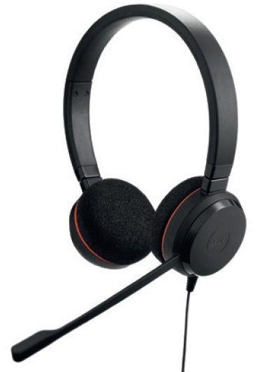 Jabra Evolve 20 MS Stereo — USB гарнітура для Skype з двома навушниками