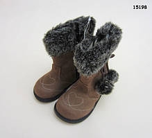 Демісезонні чоботи для дівчинки. Устілка 15, 16, 17 см