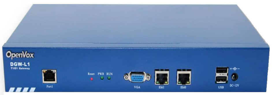 VoIP-шлюз OpenVox DGW-L1 — 1 потік E1
