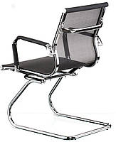 Крісло для конференц-залів Solano mesh conference black, фото 3