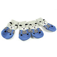 Кумедні шкарпетки для собак дрібних порід Ведмедики