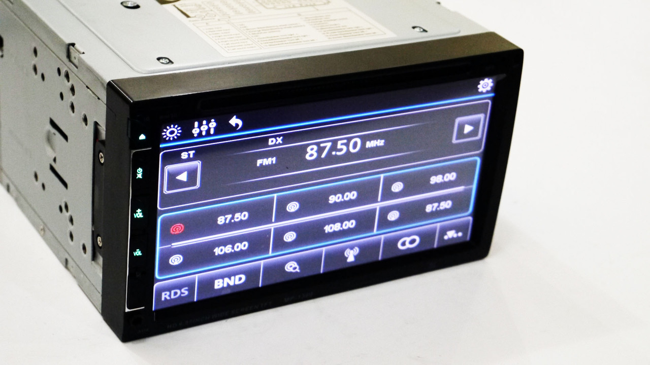 Автомагнітола 2din 1369 GPS 7" екран GPS-Mp3-Dvd-Tv/Fm-тюнер