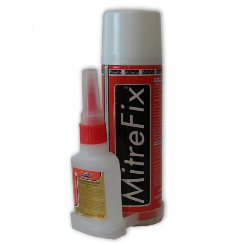 КЛЕЙ двухкомпонентный цианоакрилатный MitreFix с активатором 400/100мл ...