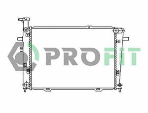 Радіатор охолодження Hyundai Tucson 04-10, KIA Sportage 04-10 Profit
