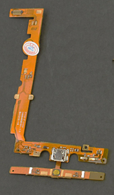 Шлейф LG P700 з конектором заряджання та компонентами