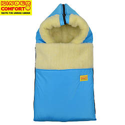 Конверт на овчині Kinder Comfort Grand Hellblau (блакитний)