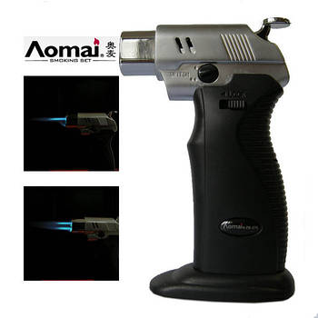 Газовий пальник із подвійним полум'ям Автономний Паяльник Факел AOmai ZB-276