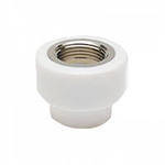 Муфта внутрішня різьба Kalde МРВ ∅20х3/4" біла