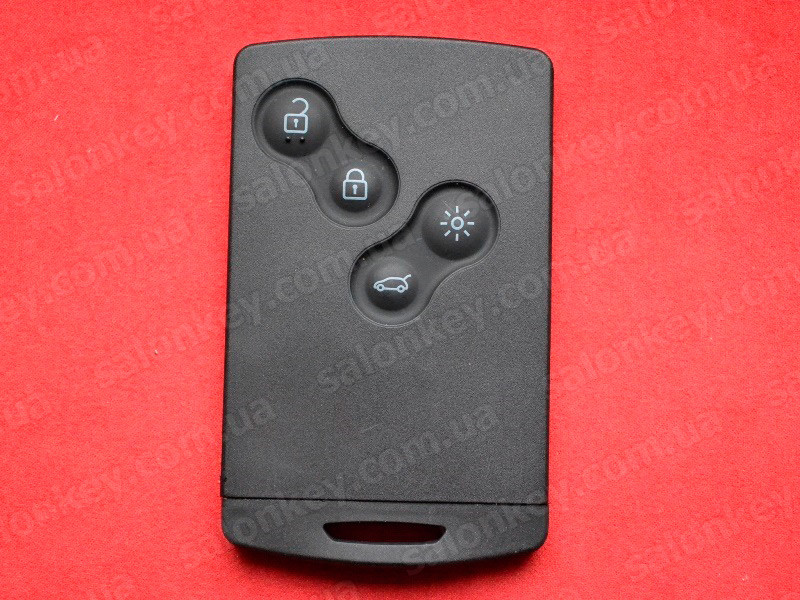 Картка ключ Renault Megane III / Laguna III / Scenic III / Fluence PCF7961/7941 433Mhz Remote