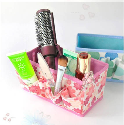 Органайзер для косметики (рожевий), фото 2