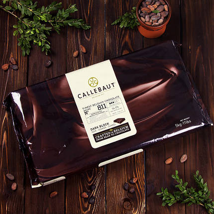 Темний шоколад Barry Callebaut з натуральною ванілью сорта Bourbon, фото 2
