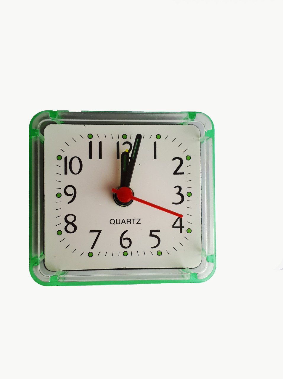 Будильник кварцовий Abeer Кубик Зелений, фото 1