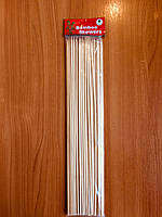 Бамбукові палички для шашлику 35 см, Д-5 мм