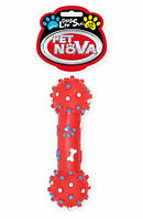 Іграшка для собак Гантель із шипами Pet Nova 26 см