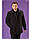 Чоловіче кашемірове пальто,короткий,з хутром, фото 2